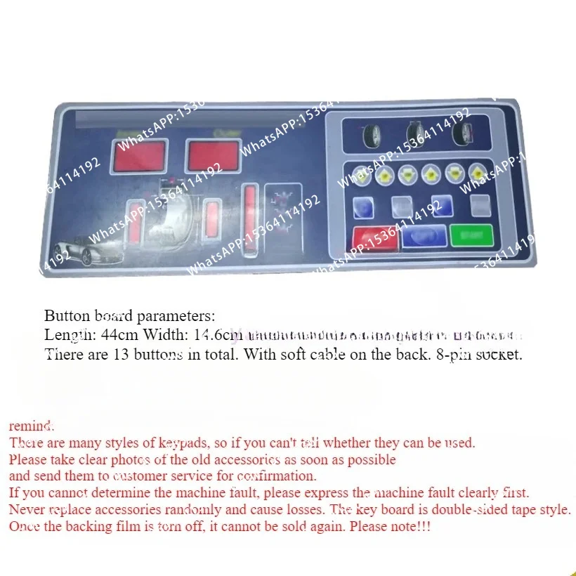 Balancer Key Board Display Button Membrane Keyboard Touch Switch