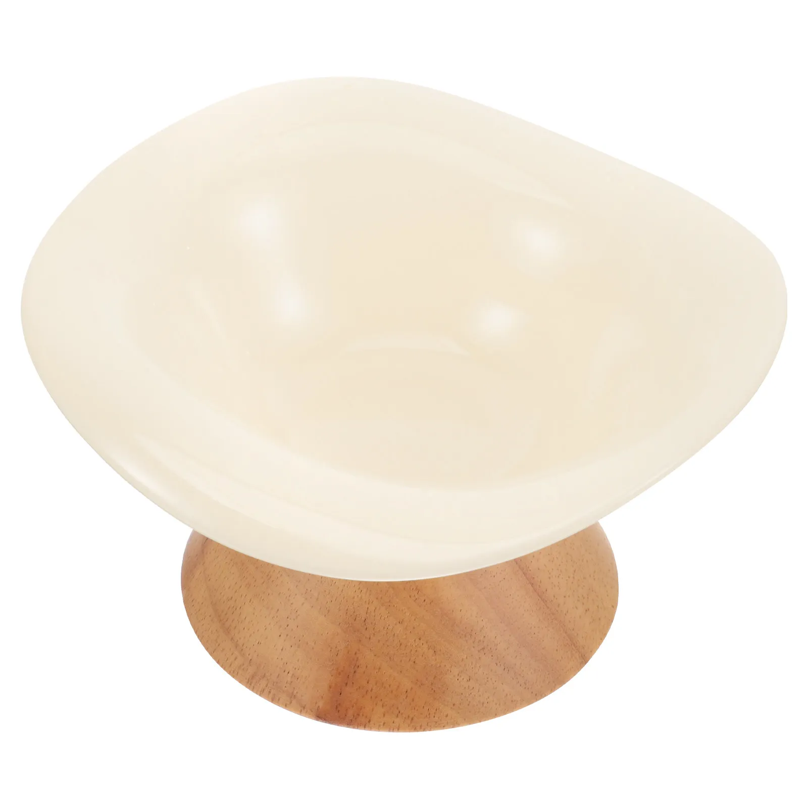 

Pet Food Bowl Ceramic Cat Dog Feeder Round Edges Smooth Polished Safe Durable Practical Gift Large Capacity Easy Clean