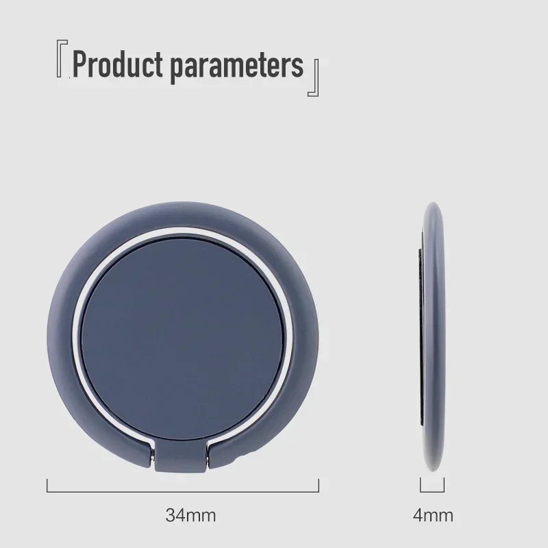 Il supporto portatile per anello per dito del telefono cellulare può essere ruotato di 360 gradi supporto per telefono da auto per IPhone X 12 Pro Max Tablet cellulare