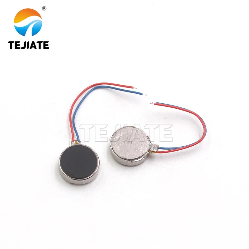 1pcs Mobile phone bracelet vibrator motor 0827/1027/30/34 flat patch hollow cup motor with wire motor