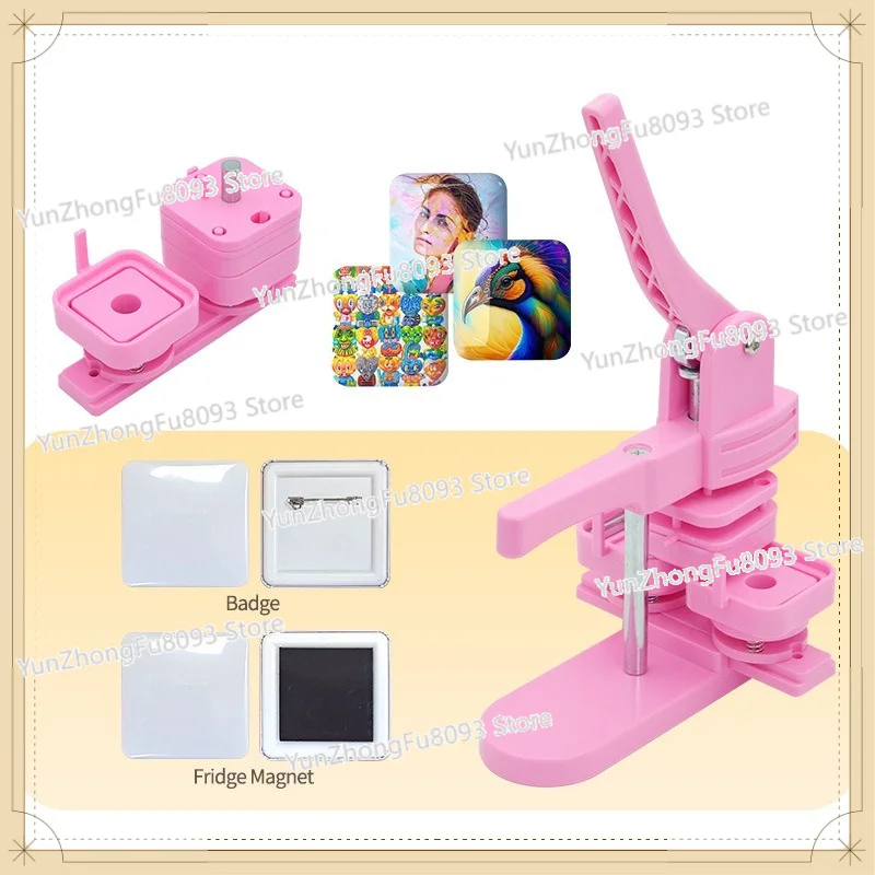 Badge DIY Machine, Peripheral DIY Tool 58mm Badge DIY Machine
