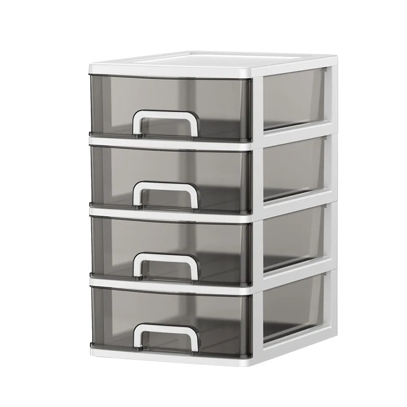 Multi-layer 1PC Pull Out Storage Box Desktop Organizer for Cosmetics Makeup Jewelry Clothes Accessories Dustproof Plastic Drawer