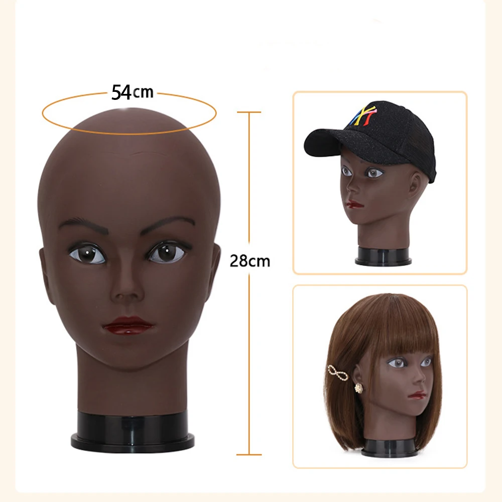 Tête de Mannequin avec Support de perruque, trépied réglable pour perruques, Support d'extension de cheveux, Kit de fabrication de perruque, outils et accessoires, 2024