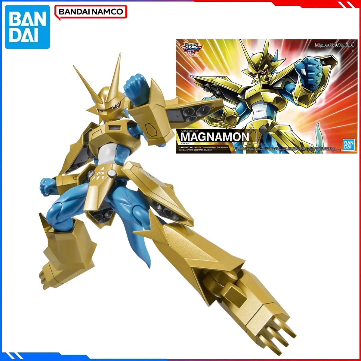 

Подлинная оригинальная фигурка Bandai Digimon, наборы моделей Frs 1/144, аниме-фигурки Magnamon, экшн-модель, рождественские игрушки, подарок для детей