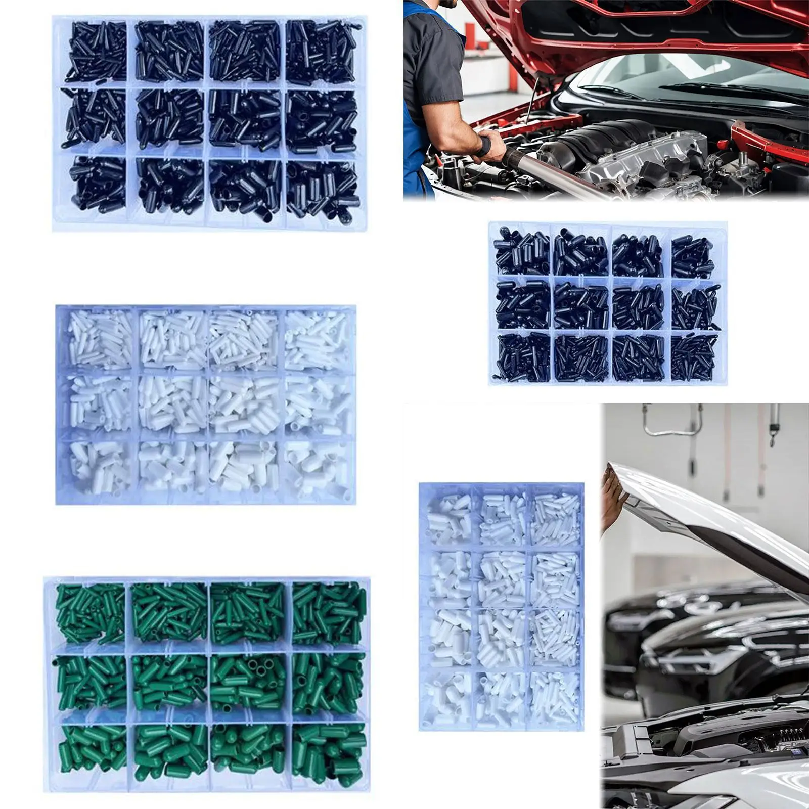 

720 шт. Защитные колпачки для защиты резьбы Компоненты Защитные чехлы для профессионалов