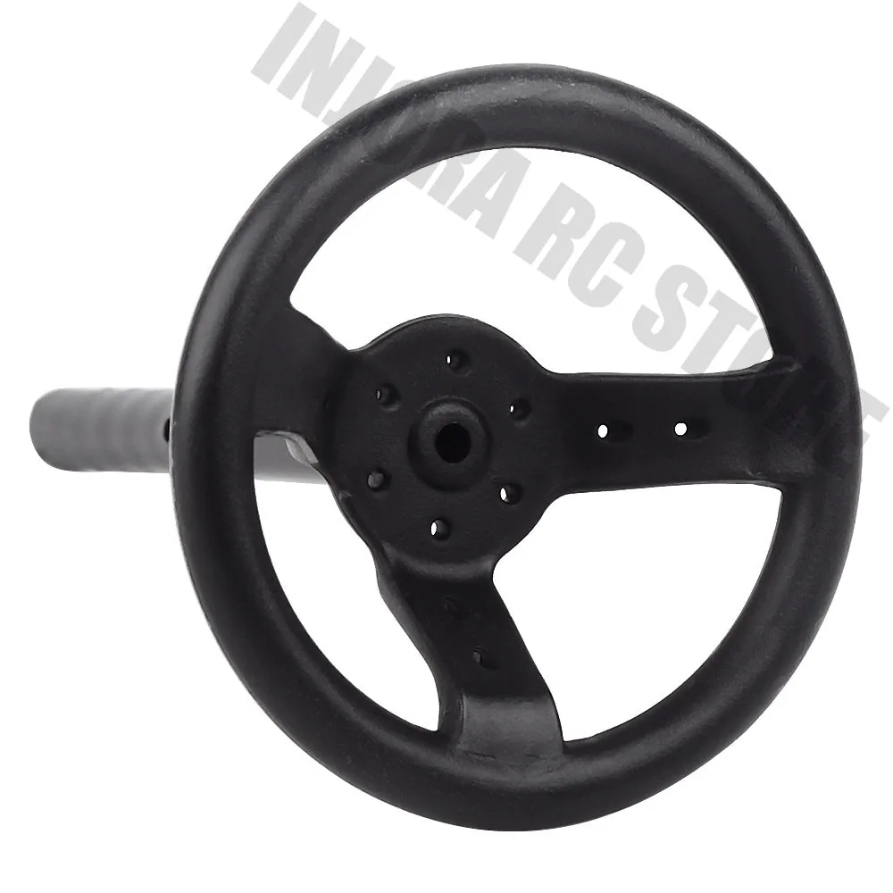 1PCS Plastic Steering Wheel for 1/10 RC Crawler Car Axial WRAITH SCX10 D90 D110 TRX4