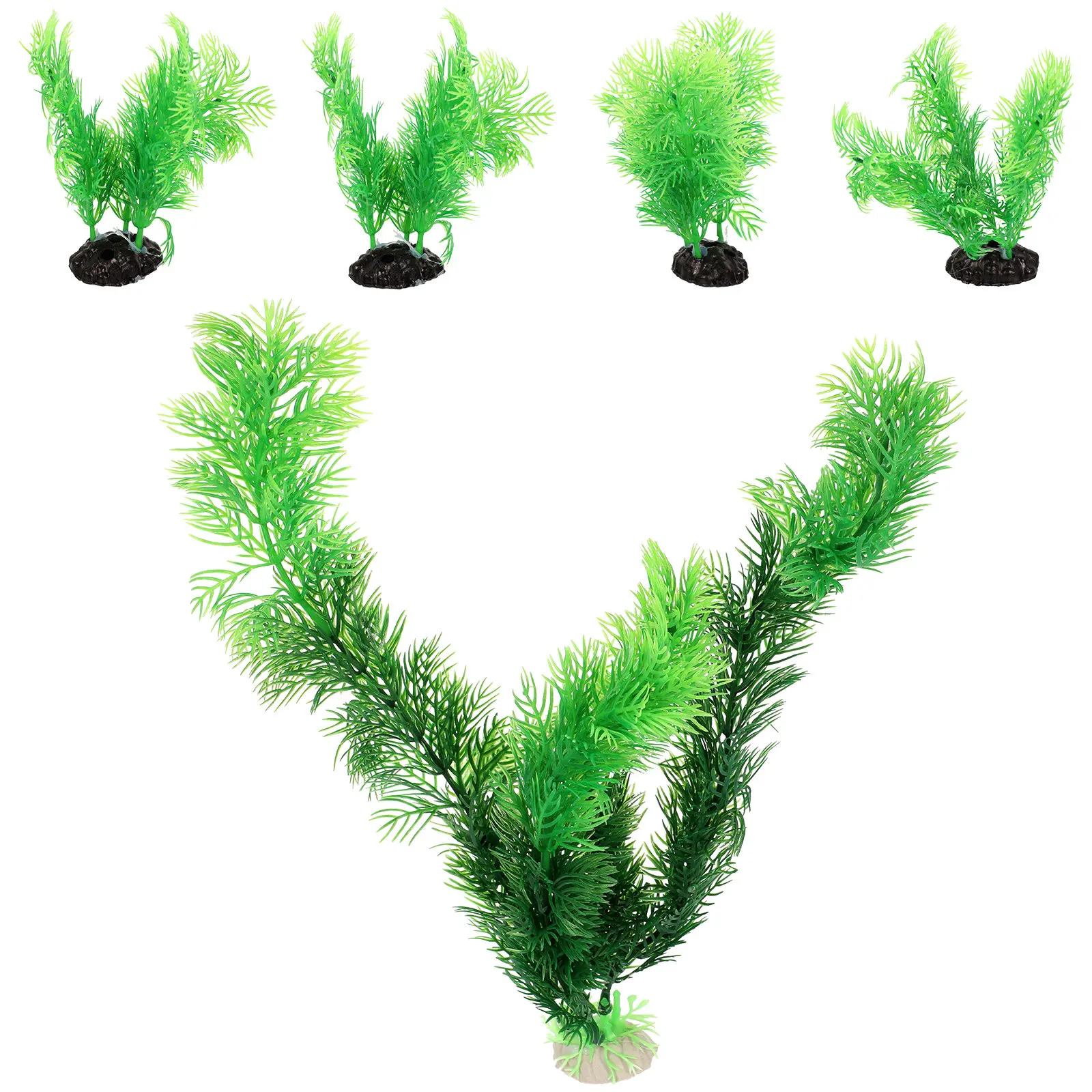 ชุดต้นไม้น้ำสำหรับตู้ปลา 5 ชิ้ - Non Planted Aquarium Fish บทวิจารณ์และราคา