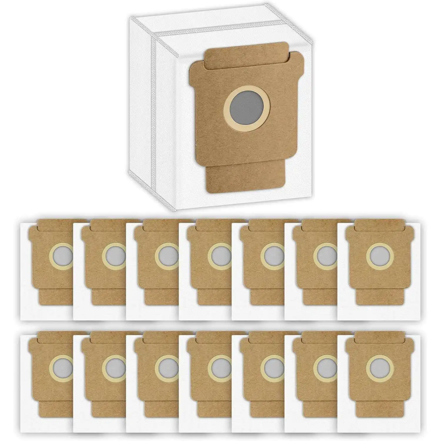 Vacuum Cleaner Bags for IRobot Roomba Combo 2 Essential Q0520, Roomba 104/105 Combo, 105 Vac, Plus 405 Combo, Plus 505 Combo