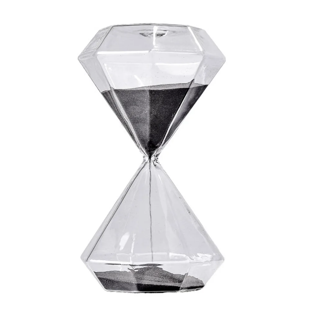 

5 Minute Sand Timer High Borosilicate Glass Hourglass Decor Desktop Ornament Stylish Home Toy Gift