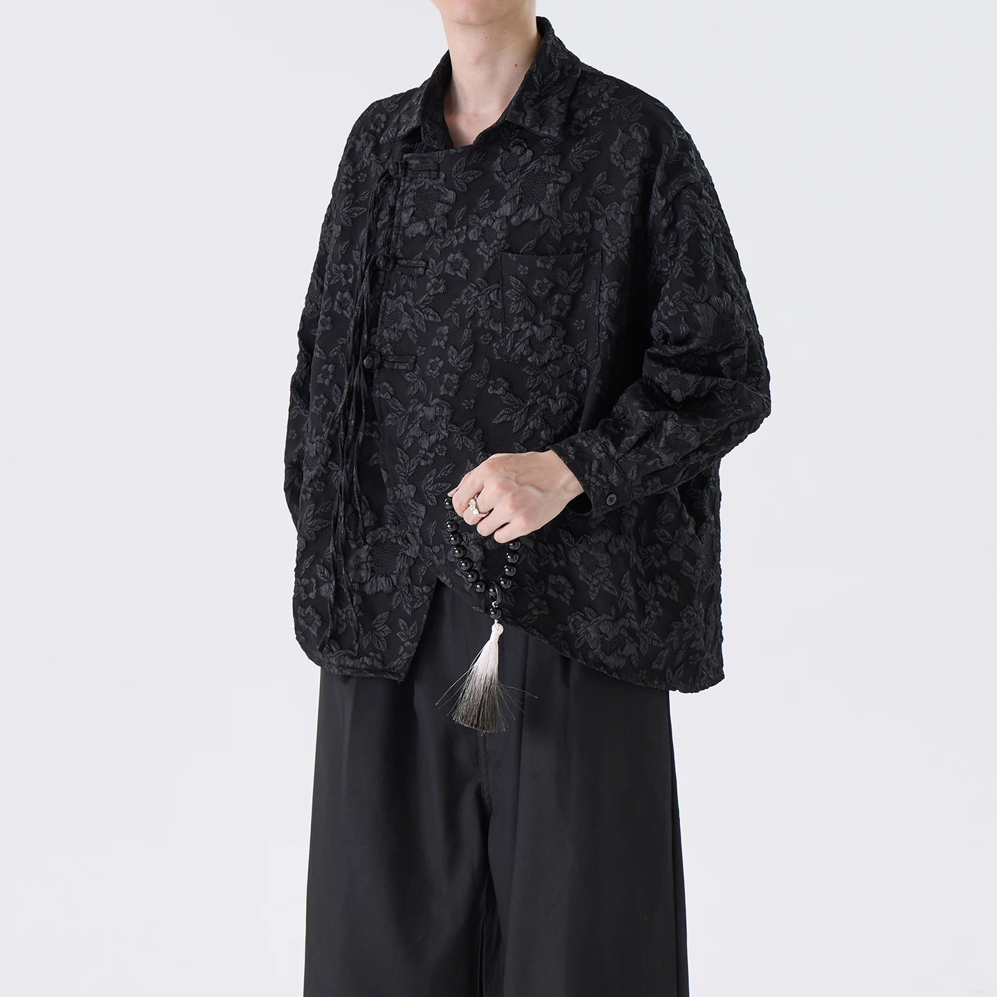 Flower Shirts Mens 2026 New Chinese Style Retro Traditional Tang Suit Shirts Men Kung Fu Ta Chi Fashion Casual Shirts Streetwear