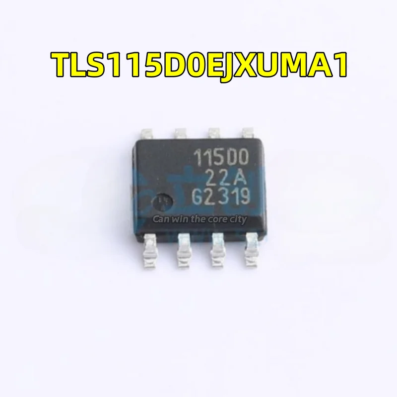 

100 PCS / LOT TLS115D0EJXUMA1 115D0 SOP8 ADJ input 45V output 2V 150mA linear regulator