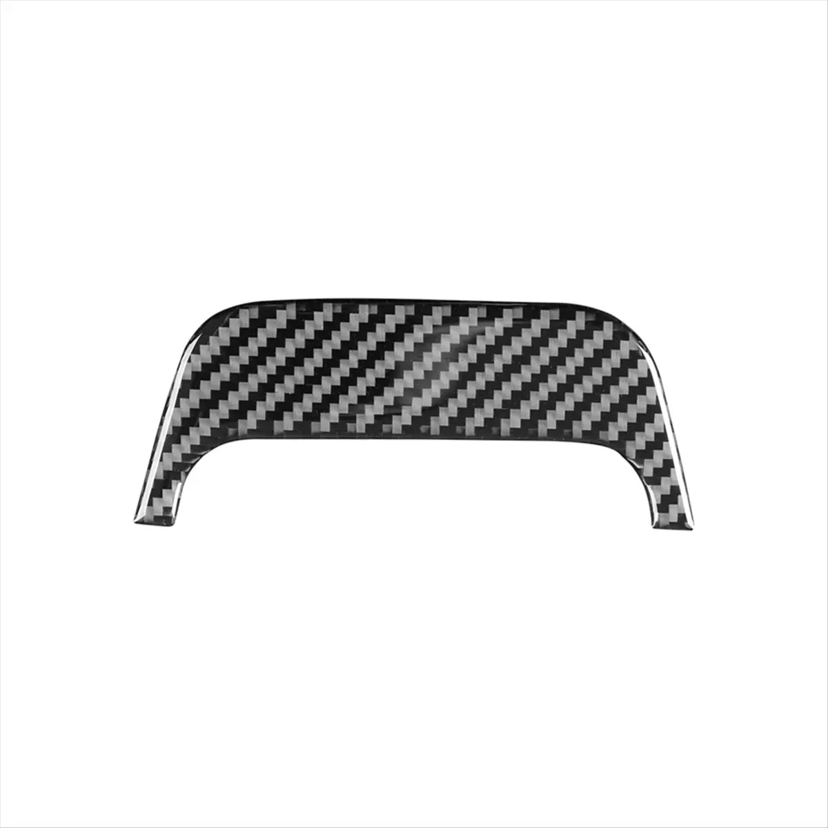 11-For BMW 5 Series E39 1998-2003 Soft Carbon Fiber Center Console Armrest Box Handle Cover Trim Interior Accessories