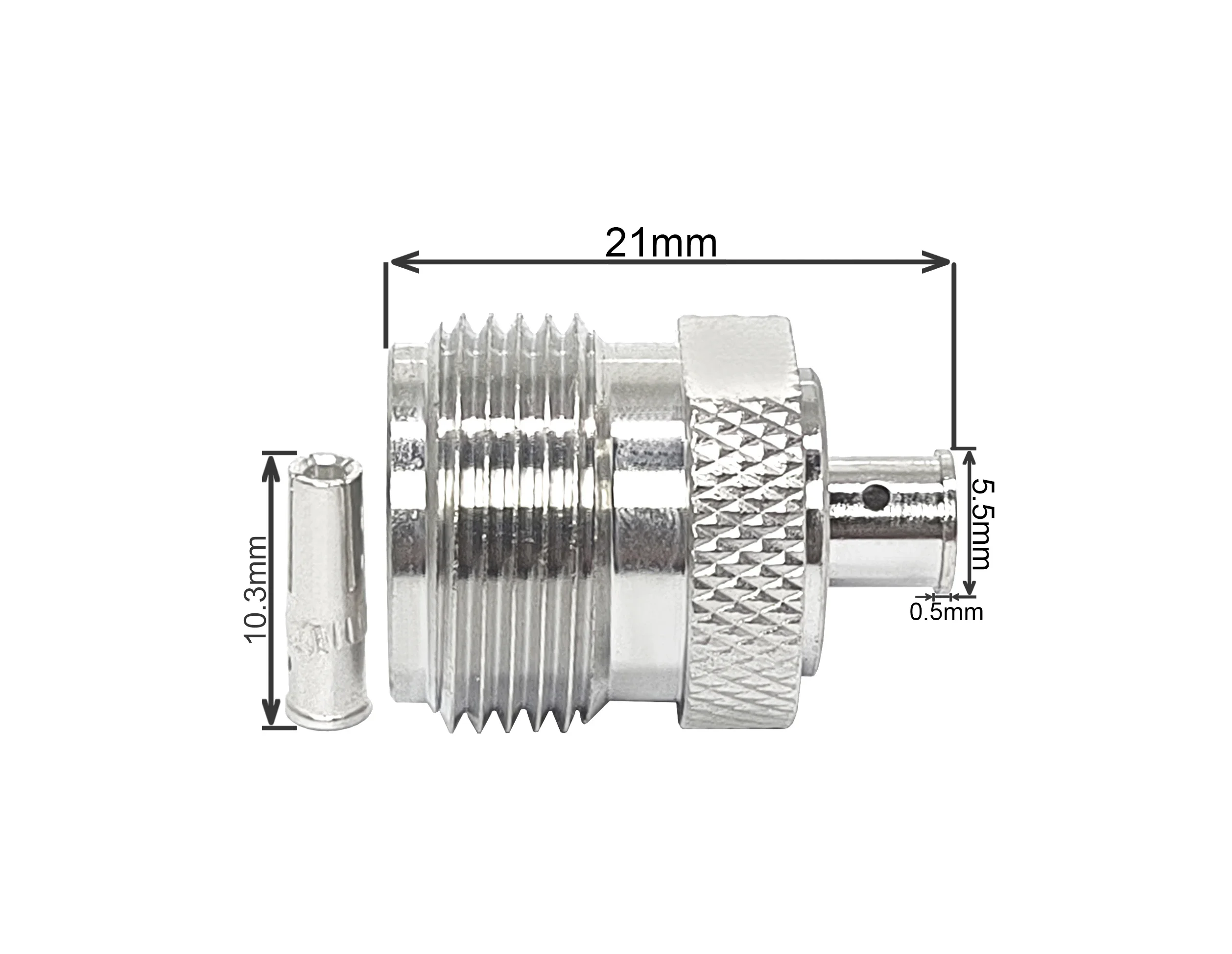 50ohm N Type Rf Connector N Female For RG402 RG405 SS405 086 Cable Coaxial Rg178 Rg179 Lmr400 Cable Lmr240