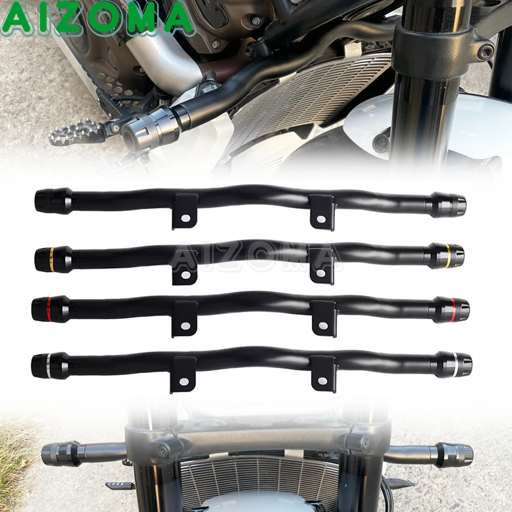 

4Colors Motorcycle Crah Bar Bumper For Harley Sportster S RH1250S Highway Engine Guard Flat Out Bumper Protector 2021 2022 2023