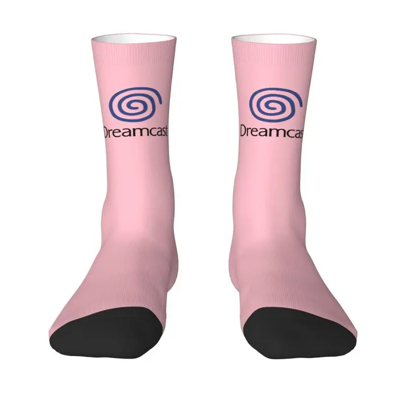 Custom Dreamcasts Play Gamer Dress Socks Mens Womens Warm Fashion Crew Socks