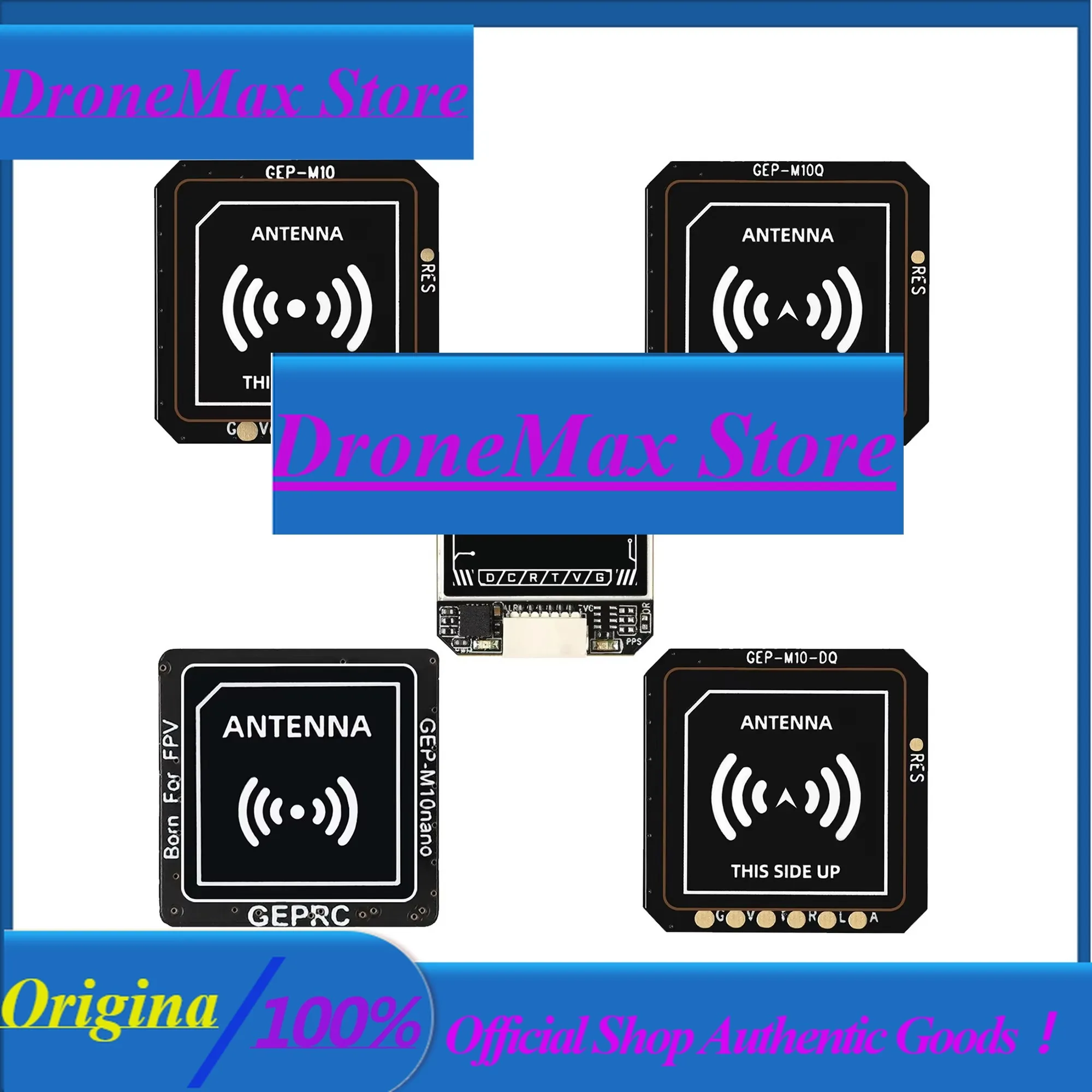 DroMaGEPRC GEP-M10 Series GPS Built-in Flash Chip QMC5883L Magnetometer DPS310 Barometer Accurate And Farad Capacitor For FPV Dr