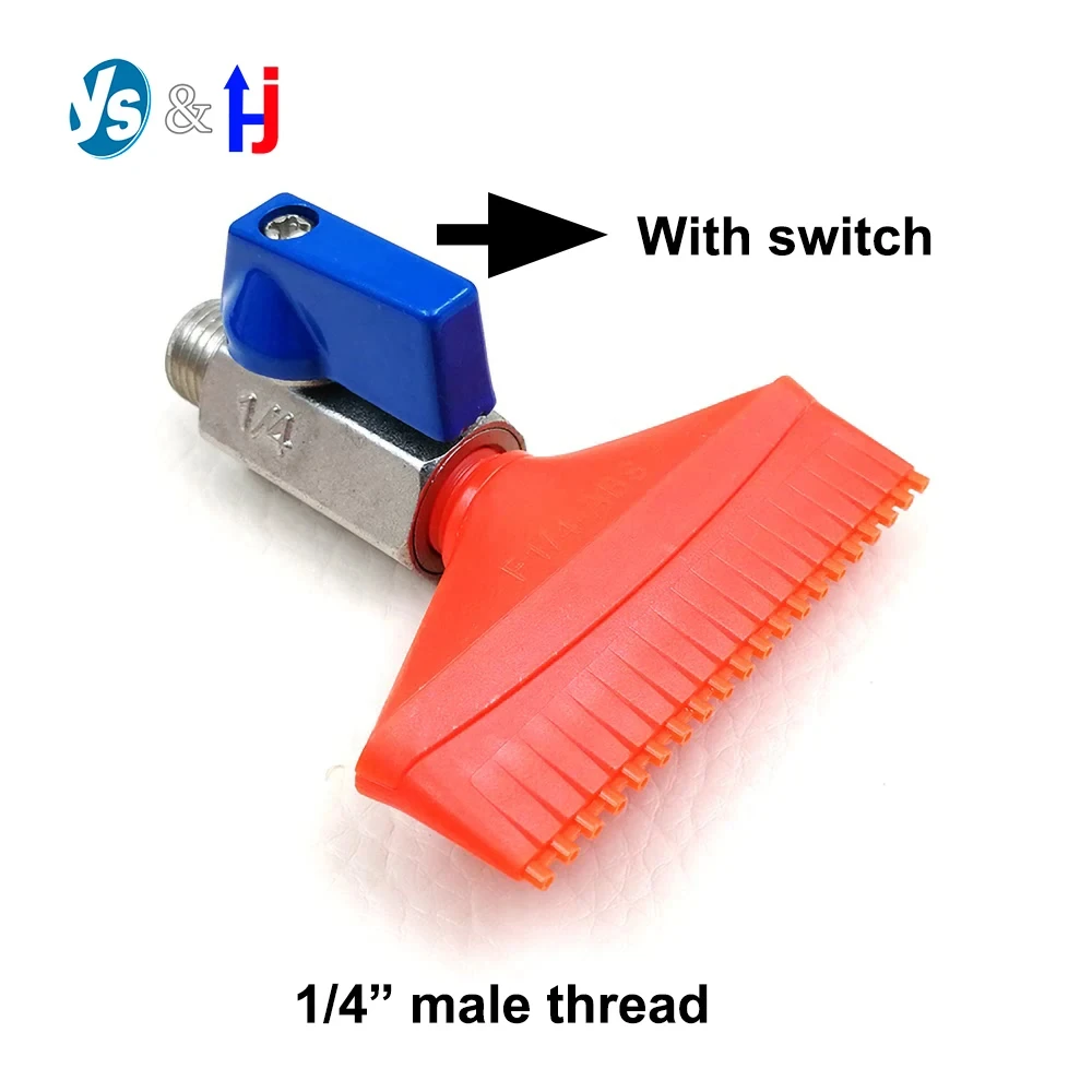 

Wind Nozzle Jet, High Impact Air Jet Nozzles, ABS Plastic, Air Knife, Spray Nozzle 727, 1/4"