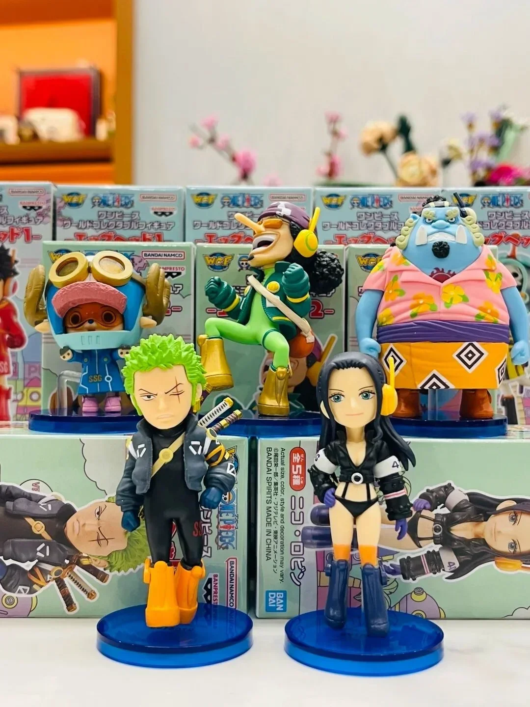 In Stock Bandai One Piece Wcf Egg Head Island Departure 2 Solon Shoping Joba Robin Landscape Handmade Gift