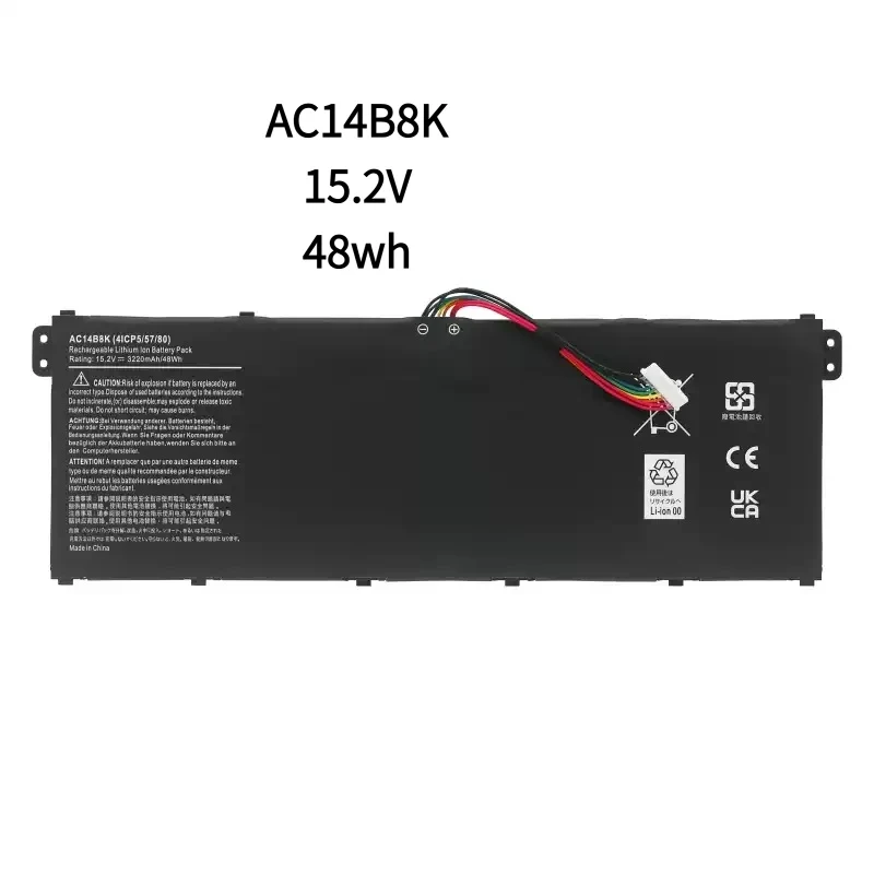 AC14B8K Battery For…