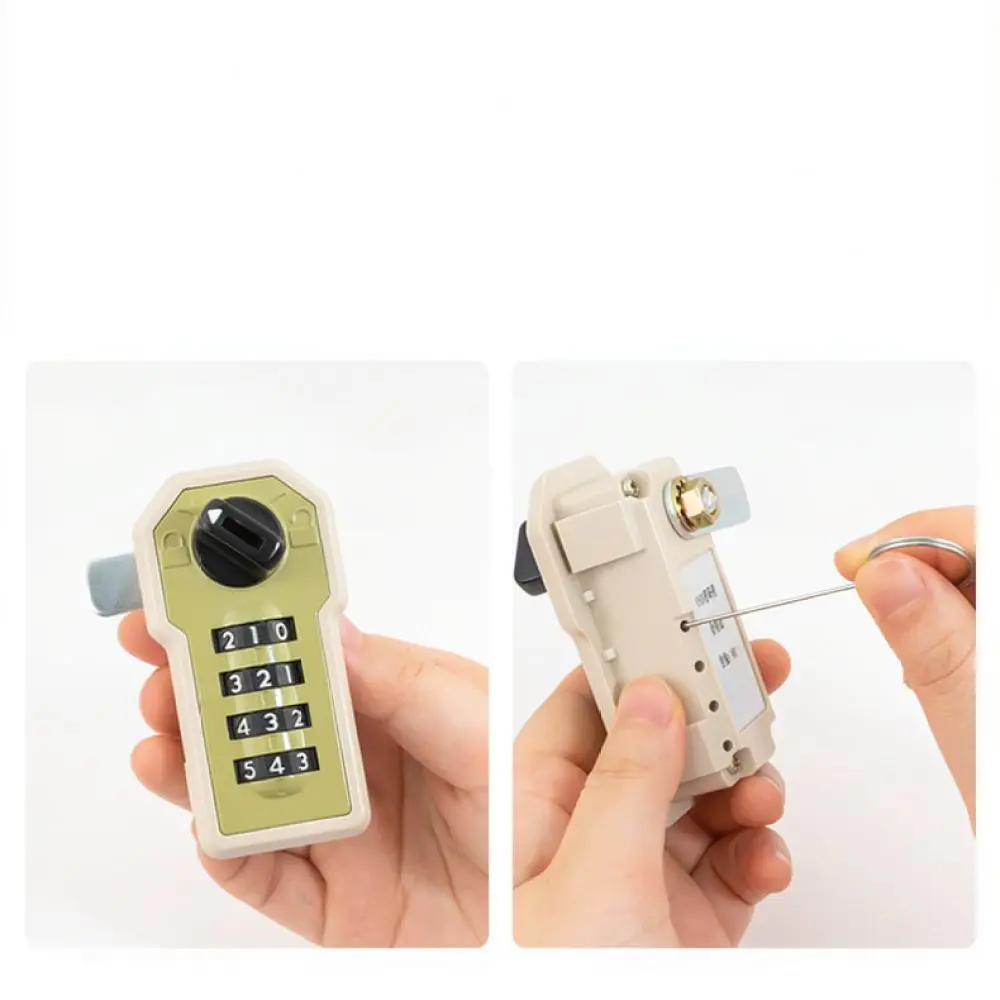 Rotary Dial Password Lock For Steel Furniture Cabinet Storage Locker Security Mechanical Keyless Combination Code Lock
