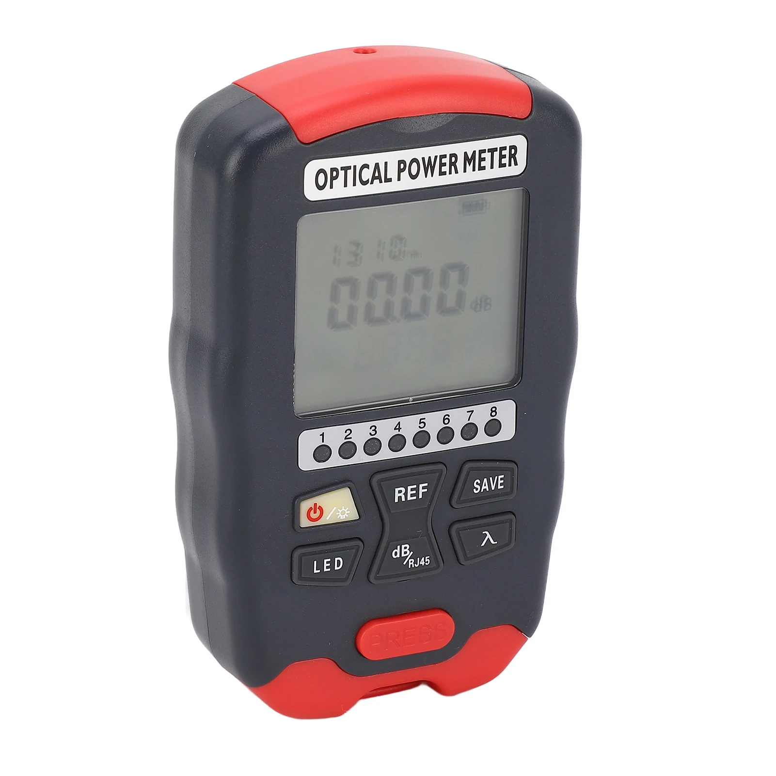 Optical Power Meter Lightweight 3 in 1 Optical  Power Meter Quick Response 850 To 1650nm Auto Shutdown for Maintenance