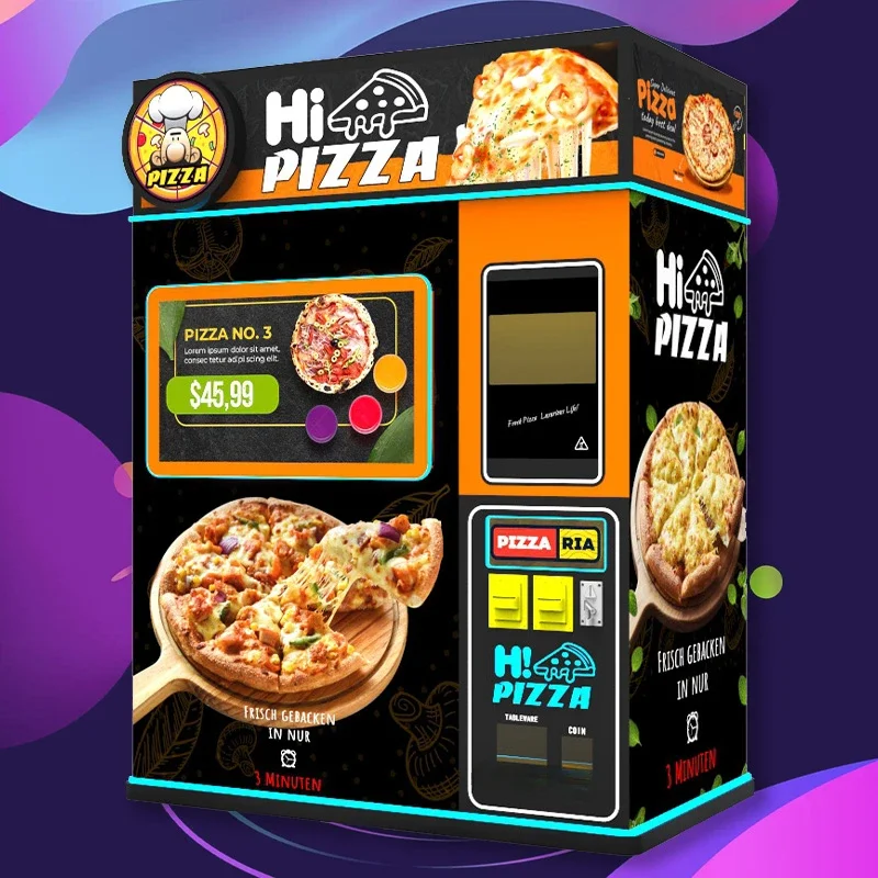 YG Commercial Smart Auto Robot Pizza Maker Electric Machine Pizza Maker Automatic Vending Machine