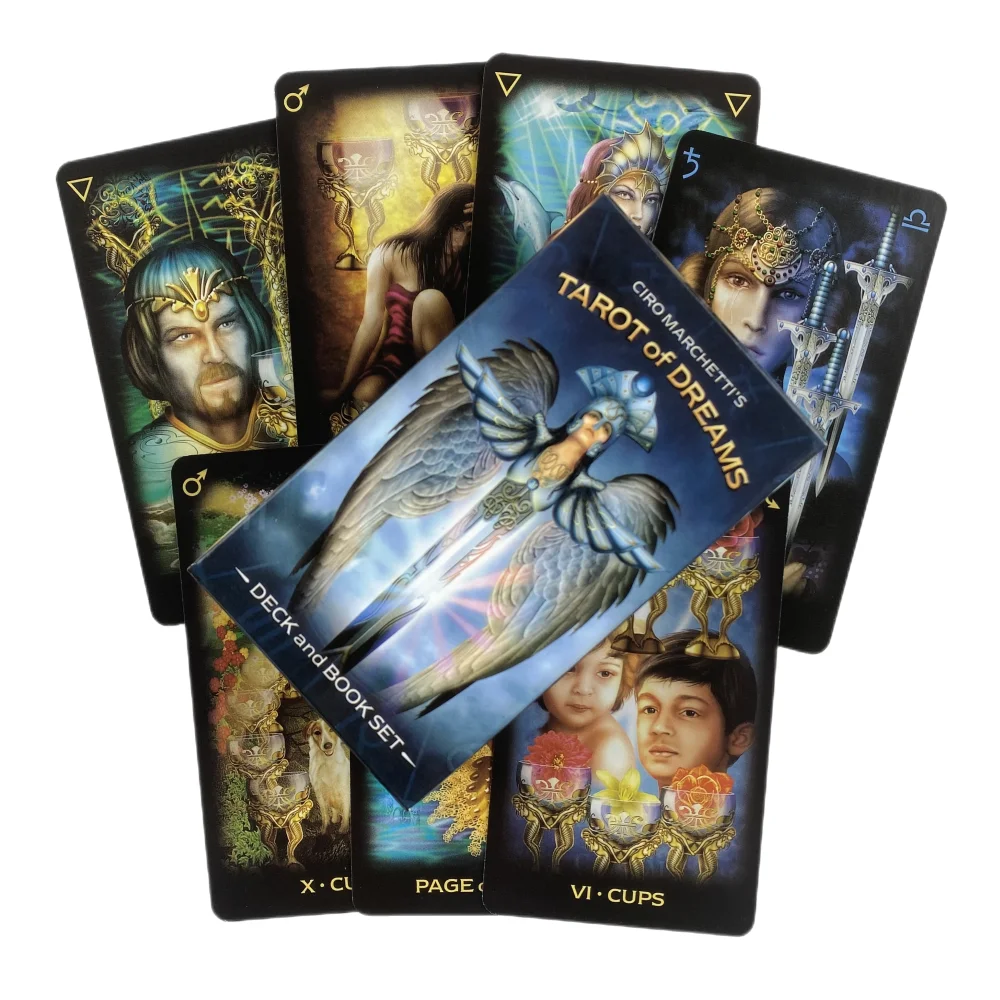 Thoth Tarot Cards Divination Deck English Versions Edition Oracle Board Playing Table Games For Party