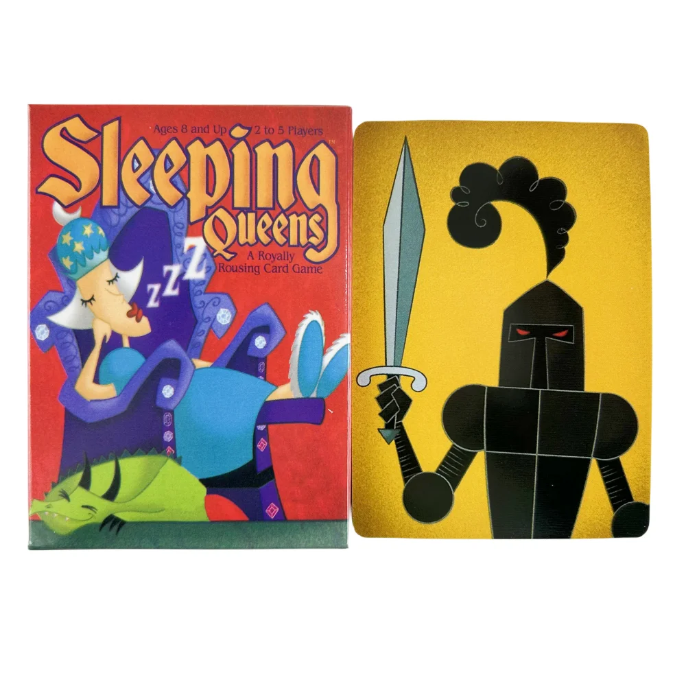 Full English Sleeping Queens Board Game Card Family Gift Wake Up