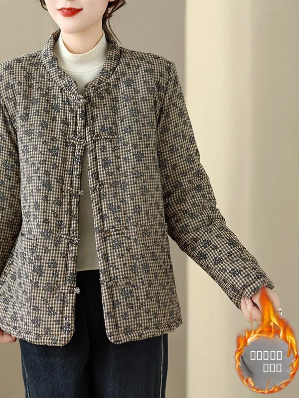 

Зимнее хлопковое фланелевое женское свободное длинное пальто све, обычное тонкое хлопковое льняное пальто в стиле дзен