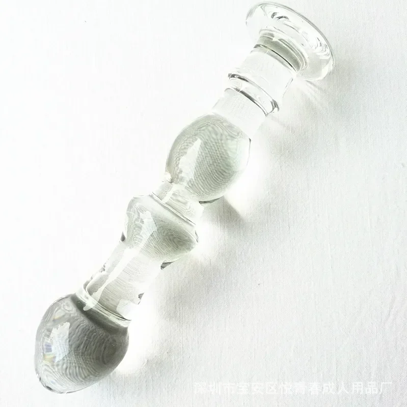 كريستال زجاج شرجي ألعاب جنسية فتحة الشرج الفناء الخلفي سدادة G بقعة عصا الإناث متعة الاستمناء مثليه Gspot تحفيز #5