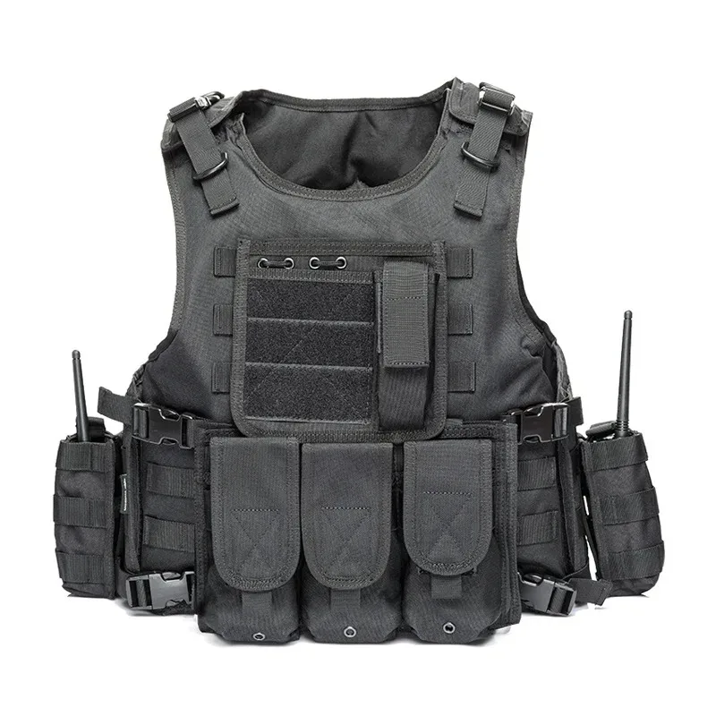 Multi-functional wear-resistant tactical vest outdoor training clothes outdoor equipment protective waistcoat