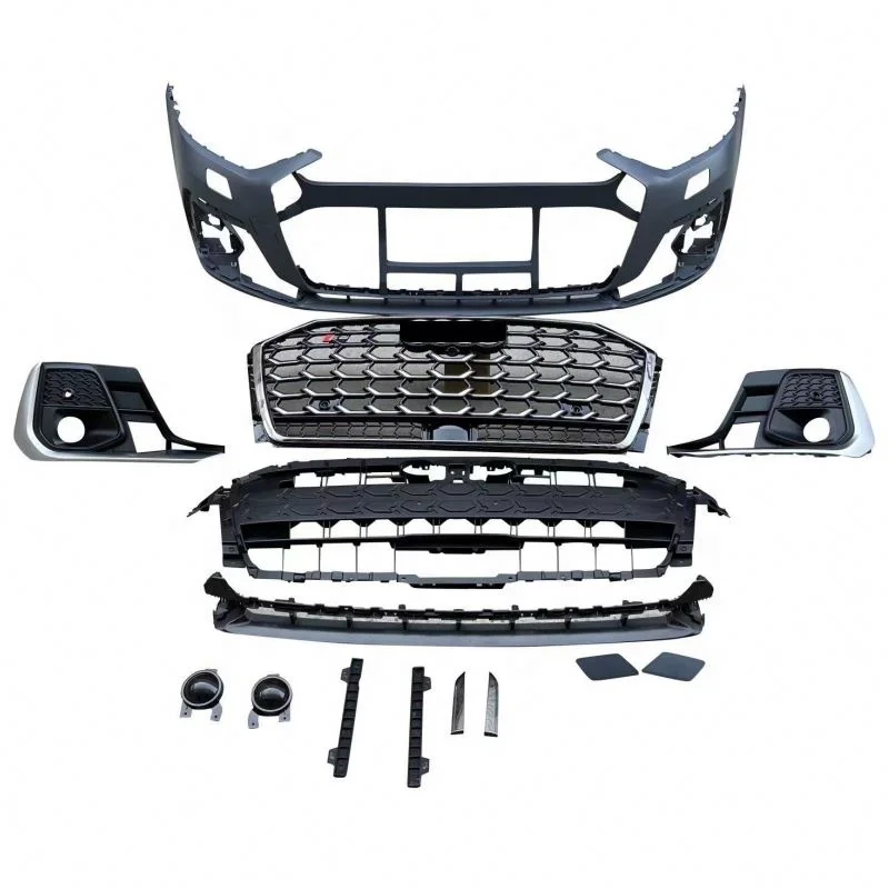 Wholesale Modification Body Kit For Audi A8 D5 2019 2020 2021 2022 Upgrade To S8 Look Like Front Bumper Grille