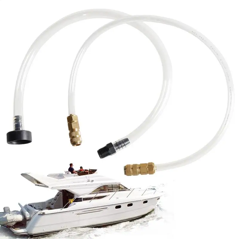 

Hydraulic Steering Seal Kit 2 Pieces Hydraulic Outboard Steering Kit Steering Fluid Filler Tube Kit Quick Emptyiny Marine