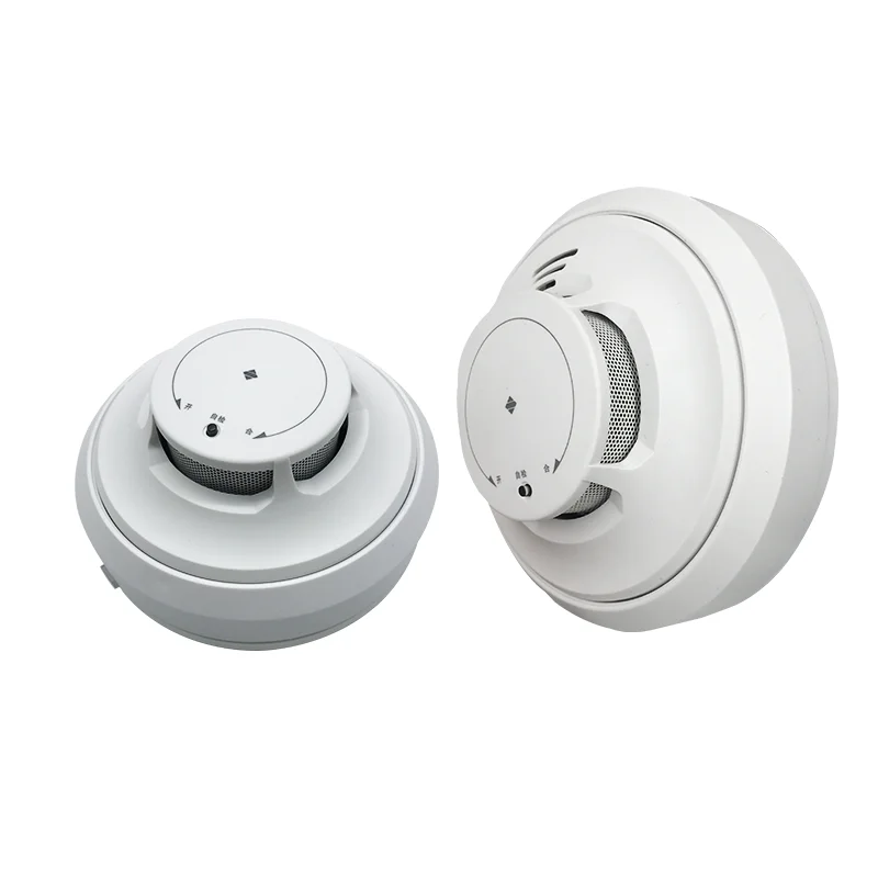 2PCS Wireless RS485 Smoke Detect Photoelectric Fire Alarm Sensor For Safety Detection 12V-24V