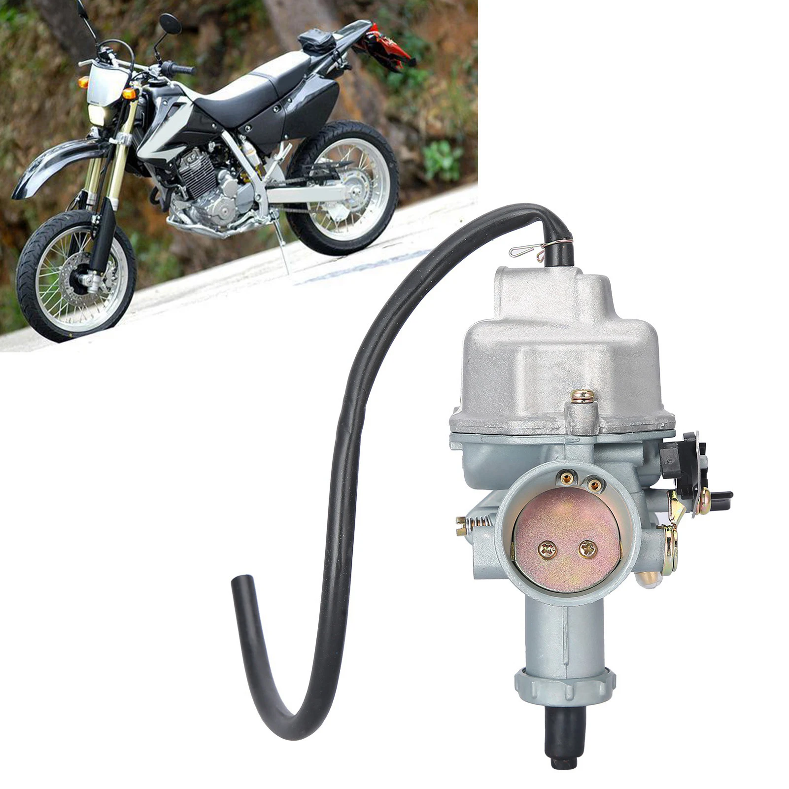 كابل خانق المقود المكربن سهل التركيب ومناسب تمامًا من سبائك الألومنيوم لملحقات مجموعة الكربوهيدرات النموذجية XR100R #5