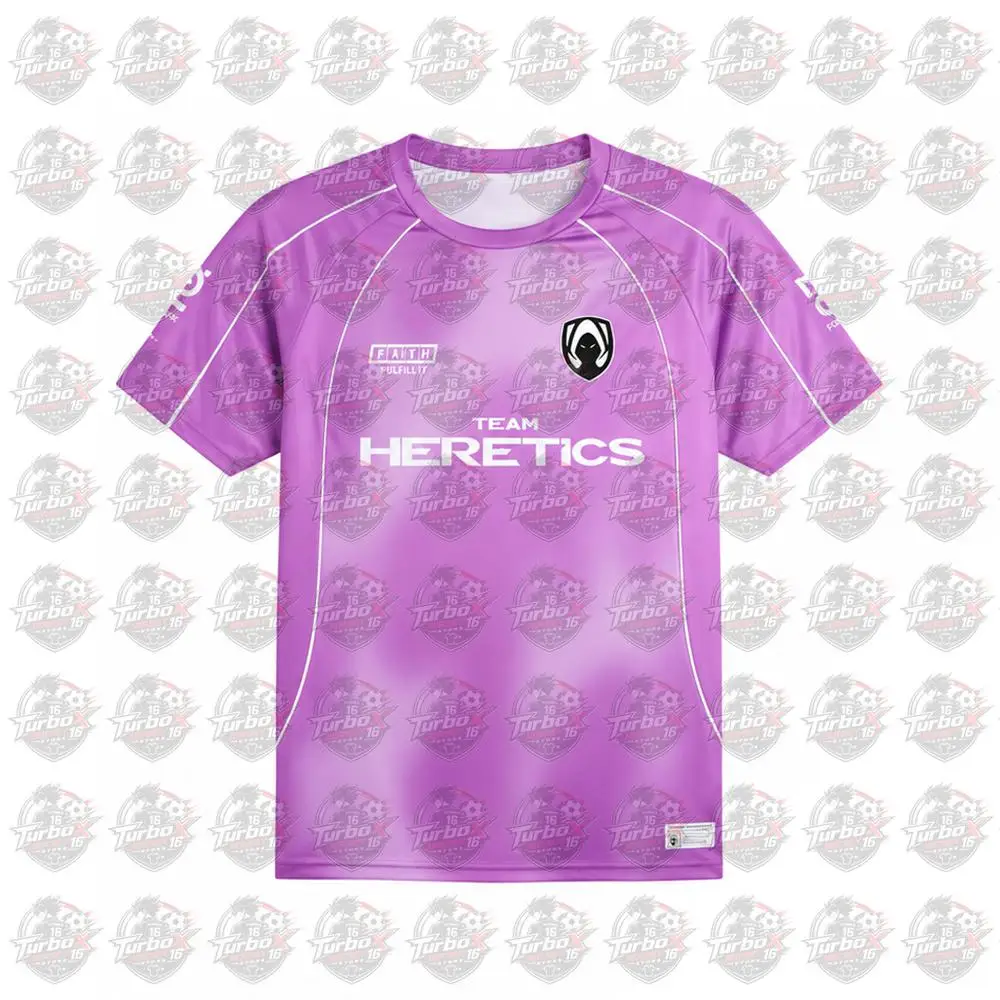 Team Heretics 2026 Champions Jersey Men's And Women's Team 3d T-shirt Lol Valorant Cs2 Esports Club Customizable Nickname Tops