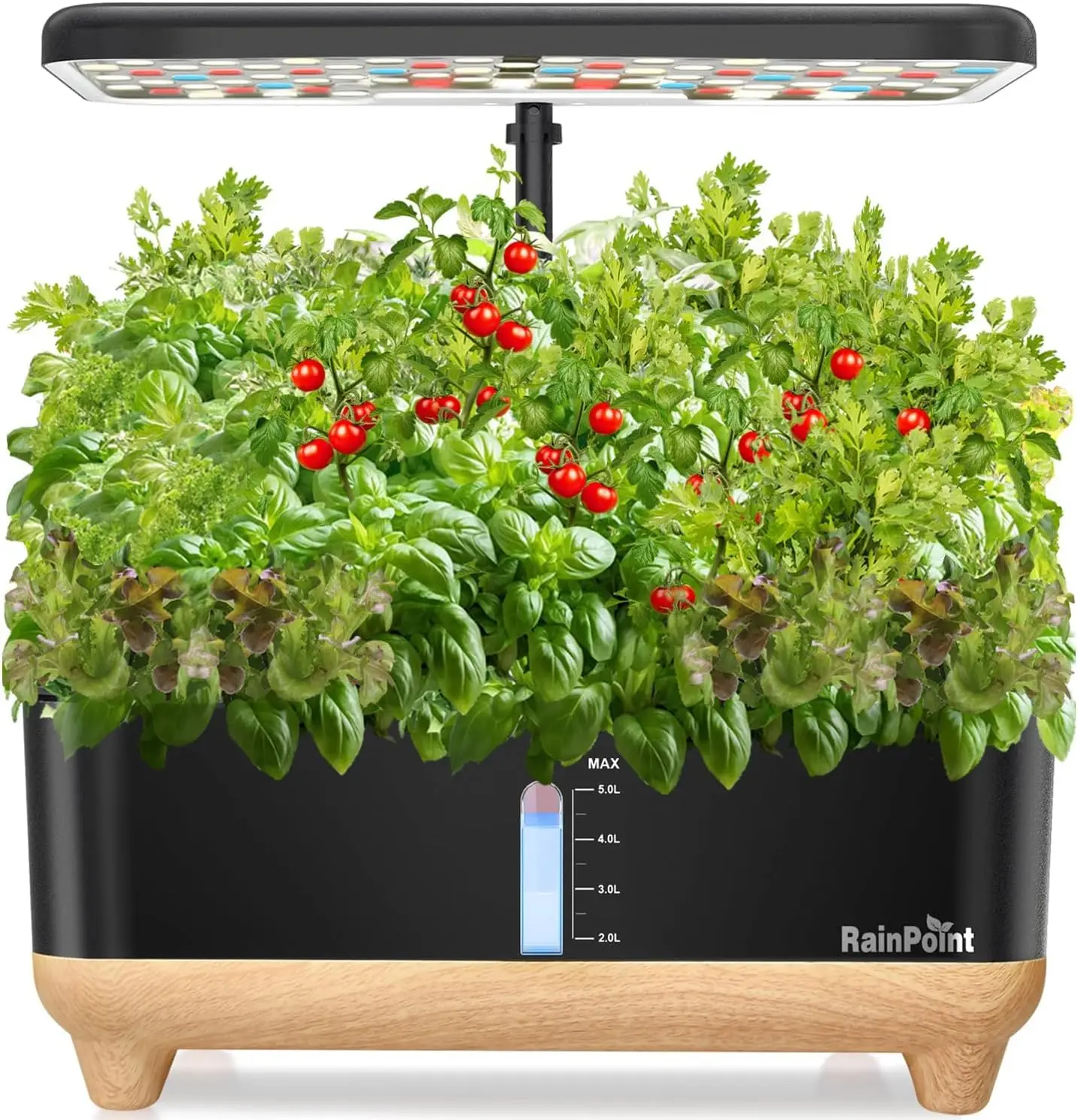 Indoor Hydroponics Growing System Kit, Plantador de jardim hidropônico, Sistema Vegetal, Cozinha Presentes de Natal, 13 Pods