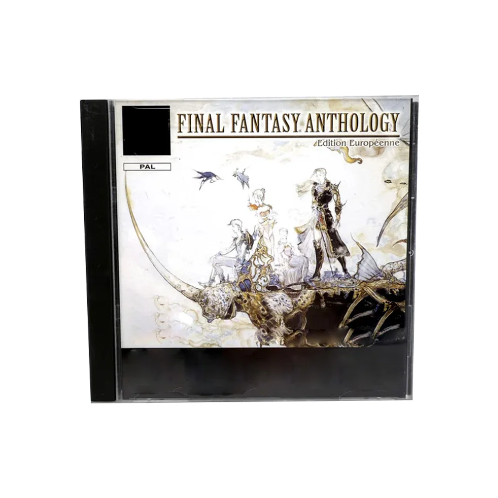 PS1 Final Fantasy series With Manual Copy Disc Game Black Bottom Unlock Console Station 1 Retro Optical Driver Video Game Part