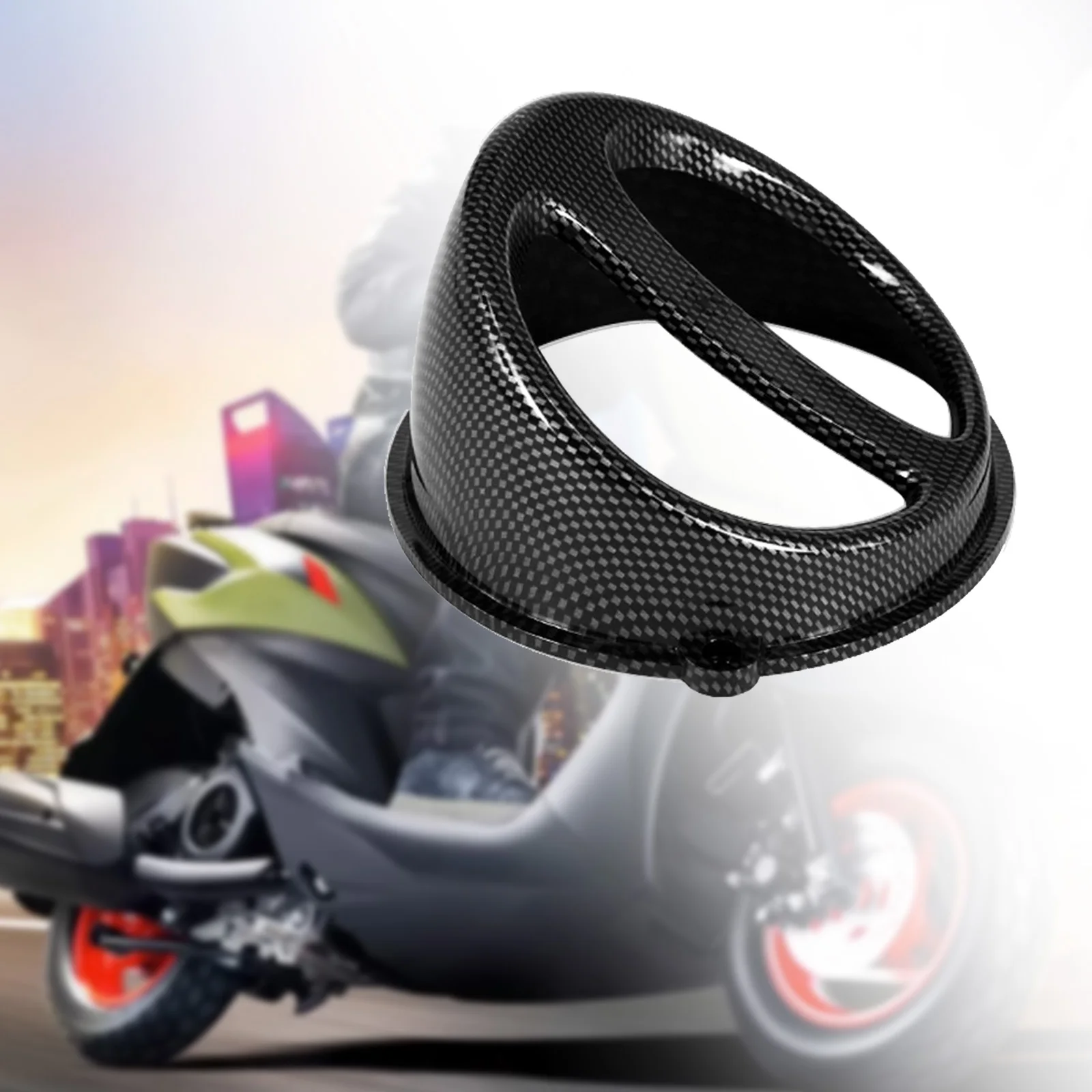 Motorcycle Air Scoop Cover Engine Cooling Fan Cover Easy to Install For GY6 125cc 150cc 152QMI 157QMJ Scooter Moped ATV