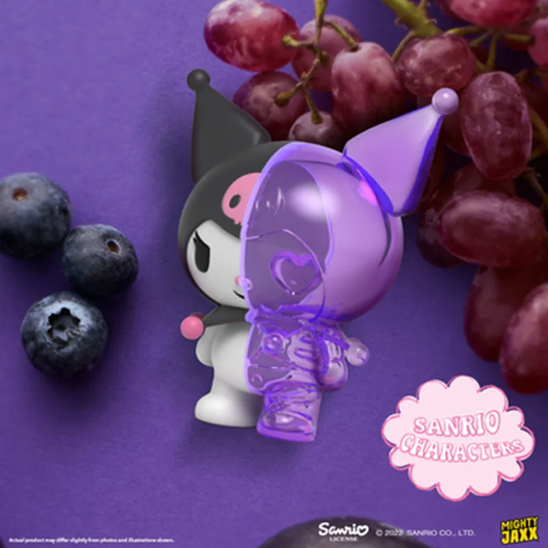 Mighty Jaxx Sanrio Serie de Dulces Semi-Diseccionados, Caja Sorpresa de Juguetes Semi-Esqueleto, Hello Kitty, Cinnamoroll, Kuromi, Adornos Coleccionables