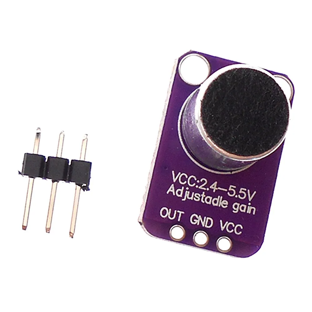 GY-MAX4466 사운드 센서 모듈 MAX4466 마이크 프리 앰프