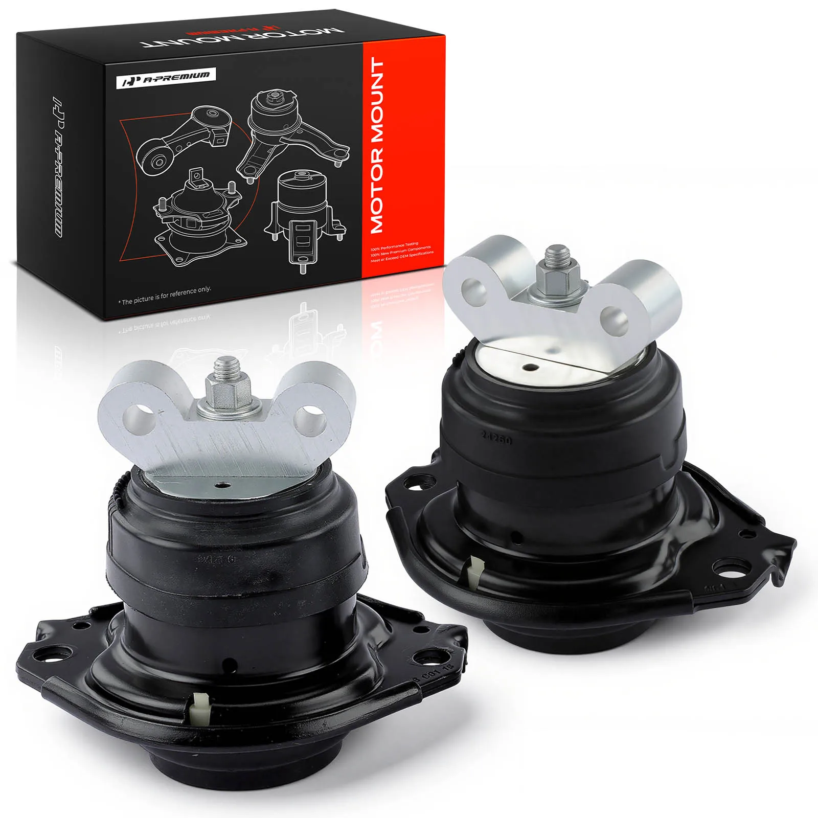 A-Premium 2pcs Front Engine Motor Mounts for Dodge Charger Challenger 2011-2022 Durango 2011-2012 Chrysler 300 2011-2022