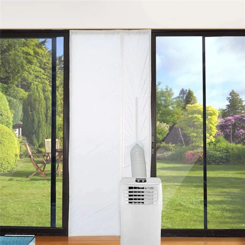 Home Sliding Window & Door Seal Cloth Air Stop Waterproof Door Seal for Mobile Air Conditioners and Exhaust