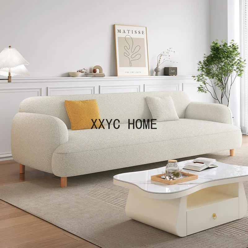 Double Living Room Sofa Luxury Europe Leather Puff Long Sofa Sectional Floor Economic Woonkamer Banken Garden Furniture Sets