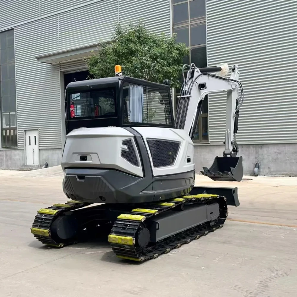 ใหม่ 6.5 ตัน Mini Excavator Kubota เครื่องยนต์ Excavator มี CE/ยูโร 5/EPA Compliance Certificate โรงงาน Outlet