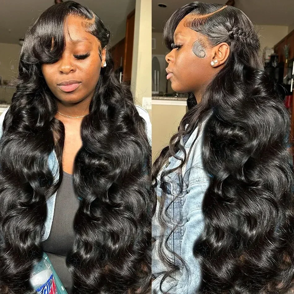 30 Inch Body Wave Lace Front Wig 13x4 Lace Frontal Wigs Transparent Lace Frontal Brazilian Wigs Human Hair Wigs For Black Women