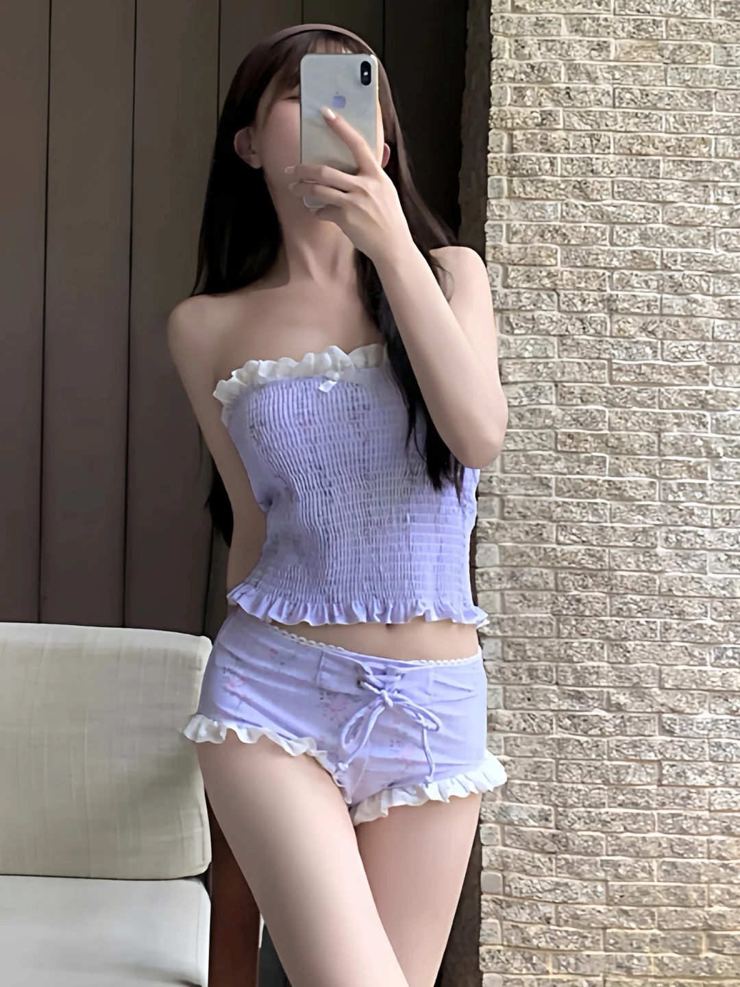

Sexy Two-Piece Swimsuit Women's High-End Feeling 2026 New Sle Beach Vaion Beautiful Hot Spring Bathing Suit e Design