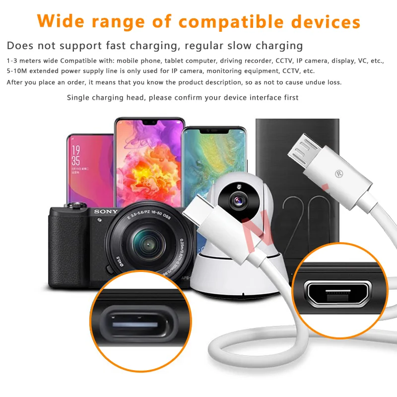 Kabel pengisi daya USB Tipe C, kawat ekstensi pengisi daya USB Tipe C 10m/8m/5m/3m untuk Samsung Xiaomi Huawei Android Universal