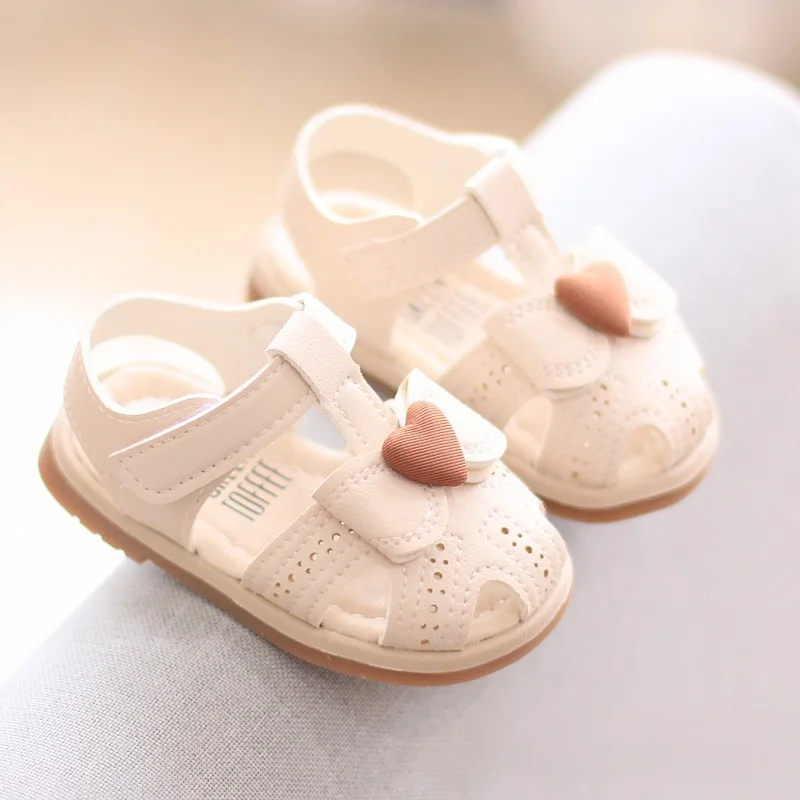 Summer Baby Shoes Girls Sandals 0-2 Year Old Shoe Children Anti-skid Soft Soles Walking Princess Shoes сандалии для девочек