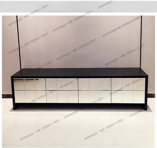 yj21 European fashion mirror TV cabinet living room audio-visual cabinet neoclassical postmodern, can be customized